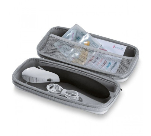 Черный вибратор с миостимуляцией Mystim Electric Eric Black Edition - 27 см.