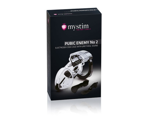 Пояс верности Pubic Enemy №2 с электростимуляцией уретры