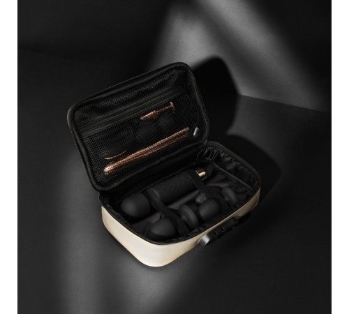 Золотистая сумочка для хранения игрушек Discreet Box Золотистая сумочка для хранения игрушек Discreet Box