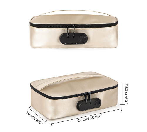 Золотистая сумочка для хранения игрушек Discreet Box Золотистая сумочка для хранения игрушек Discreet Box