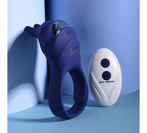 Синее эрекционное виброкольцо с клиторальной подушечкой и пультом ДУ Adjustable Fun Ring Синее эрекционное виброкольцо с клиторальной подушечкой и пультом ДУ Adjustable Fun Ring