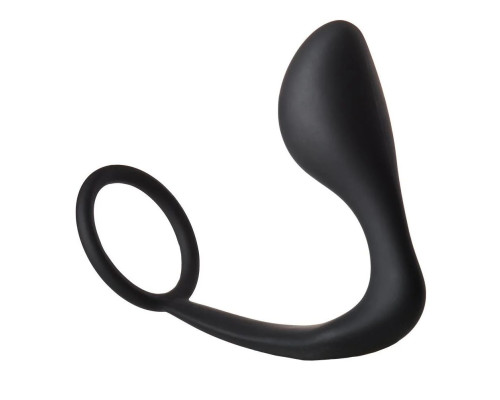 Заказать Черное эрекционное кольцо с анальной пробкой Anal Plug With Cockring Заказать Черное эрекционное кольцо с анальной пробкой Anal Plug With Cockring
