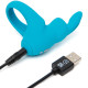 Заказать Голубое эрекционное виброкольцо Happy Rabbit Rechargeable Rabbit Cock Ring