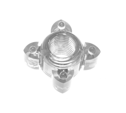 Прозрачное эрекционное кольцо Rings Screw