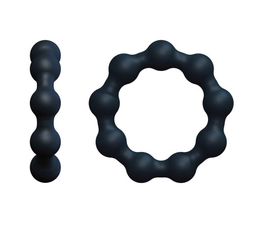 Темно-серое эрекционное кольцо Maximize Ring