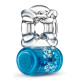Заказать Синее эрекционное виброкольцо One Night Stand Vibrating C-Ring
