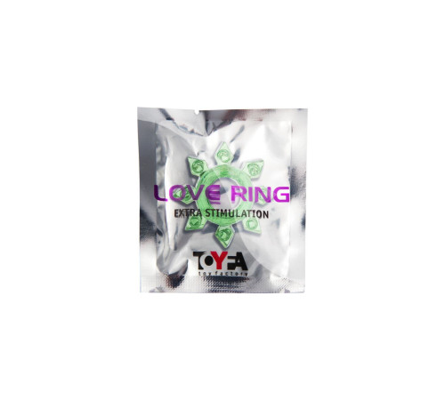 Зеленое эрекционное кольцо-звезда