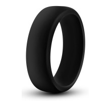 Черное эрекционное кольцо Silicone Go Pro Cock Ring