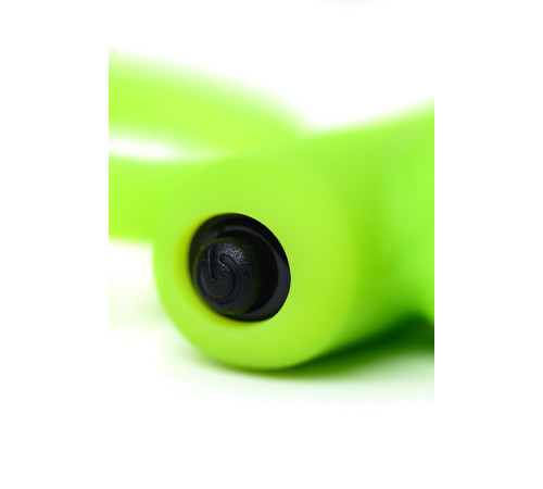 Зеленое эрекционное виброкольцо на пенис Cock Ring