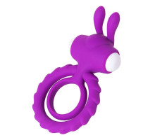Фиолетовое эрекционное кольцо на пенис JOS  GOOD BUNNY