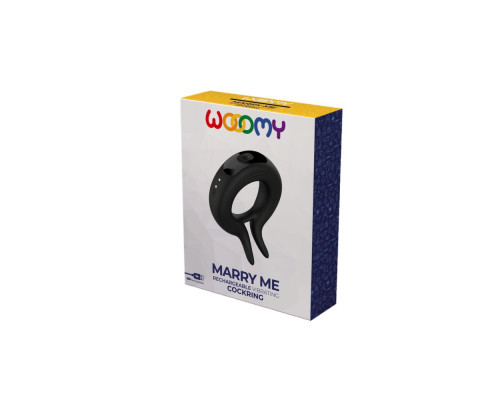 Заказать Черное эрекционное кольцо Marry Me Rechargeable Vibrating Cockring Заказать Черное эрекционное кольцо Marry Me Rechargeable Vibrating Cockring