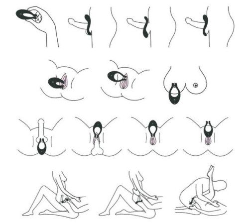 Чёрный многофункциональный стимулятор для пар Satisfyer Endless Joy Чёрный многофункциональный стимулятор для пар Satisfyer Endless Joy