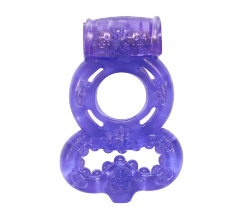 Фиолетовое эрекционное кольцо Rings Treadle с подхватом Фиолетовое эрекционное кольцо Rings Treadle с подхватом