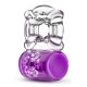Заказать Фиолетовое эрекционное виброкольцо Pleaser Rechargeable C-Ring