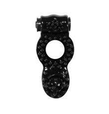 Чёрное эрекционное кольцо Rings Ringer