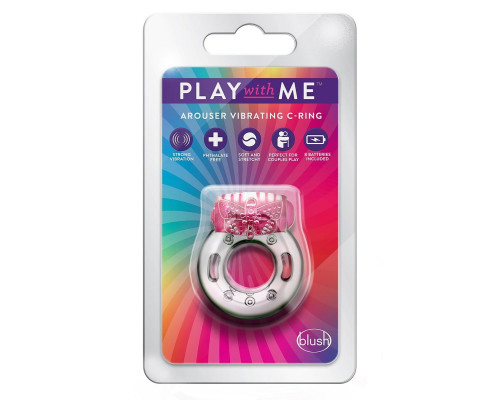 Заказать Розовое эрекционное виброкольцо Arouser Vibrating C-Ring Заказать Розовое эрекционное виброкольцо Arouser Vibrating C-Ring