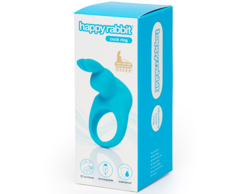 Заказать Голубое эрекционное виброкольцо Happy Rabbit Rechargeable Rabbit Cock Ring Заказать Голубое эрекционное виброкольцо Happy Rabbit Rechargeable Rabbit Cock Ring