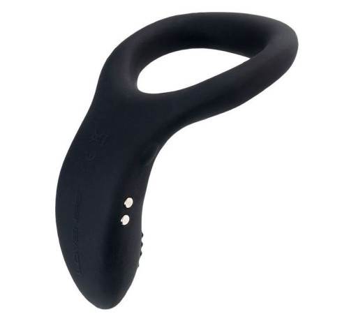 Черное эрекционное кольцо Lovense Diamo