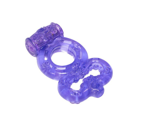 Фиолетовое эрекционное кольцо Rings Treadle с подхватом Фиолетовое эрекционное кольцо Rings Treadle с подхватом