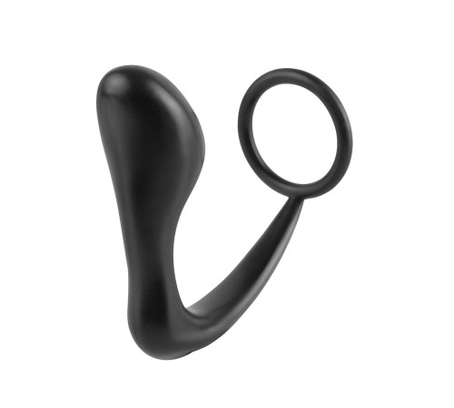 Эрекционное кольцо с анальной пробкой Ass-Gasm Cockring Plug Эрекционное кольцо с анальной пробкой Ass-Gasm Cockring Plug
