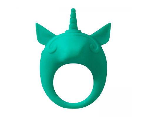 Заказать Зеленое эрекционное кольцо Unicorn Alfie