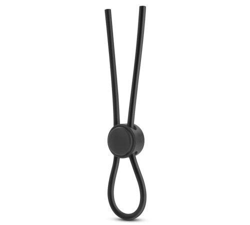 Черное силиконовое лассо на пенис SILICONE LOOP COCK RING Черное силиконовое лассо на пенис SILICONE LOOP COCK RING