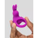Заказать Фиолетовое эрекционное виброкольцо Happy Rabbit Cock Ring Kit
