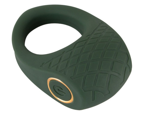 Заказать Зеленое эрекционное виброкольцо Luxurious Vibro Cock Ring