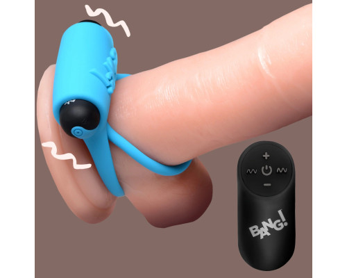 Заказать Голубое эрекционное виброкольцо 28X Remote Control Vibrating Cock Ring Bullet Заказать Голубое эрекционное виброкольцо 28X Remote Control Vibrating Cock Ring Bullet