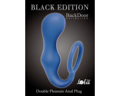 Заказать Синее эрекционное кольцо с анальной пробкой Double Pleasure Anal Plug Заказать Синее эрекционное кольцо с анальной пробкой Double Pleasure Anal Plug