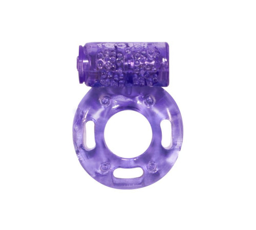 Фиолетовое эрекционное кольцо с вибрацией Rings Axle-pin Фиолетовое эрекционное кольцо с вибрацией Rings Axle-pin