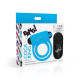 Заказать Голубое эрекционное виброкольцо 28X Remote Control Vibrating Cock Ring Bullet