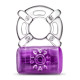 Заказать Фиолетовое эрекционное виброкольцо One Night Stand Vibrating C-Ring