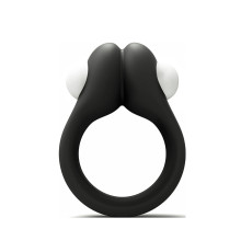 Черное эрекционное кольцо Zippy Vibrating Ring With Bullet