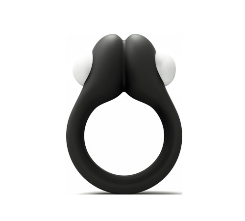 Черное эрекционное кольцо Zippy Vibrating Ring With Bullet