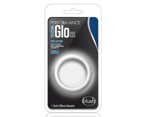 Заказать Белое люминесцентное эрекционное кольцо Silicone Glo Cock Ring Заказать Белое люминесцентное эрекционное кольцо Silicone Glo Cock Ring