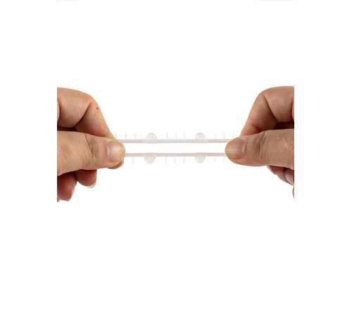 Эластичное эрекционное кольцо с шипиками и шариками