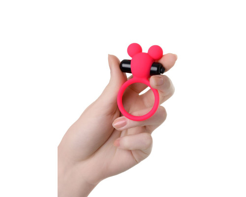Заказать Розовое виброкольцо на пенис A-Toys