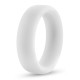 Заказать Белое люминесцентное эрекционное кольцо Silicone Glo Cock Ring