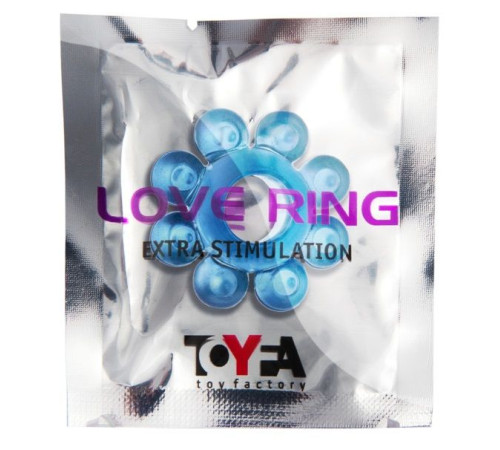 Голубая гелевая насадка-цветок