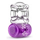 Заказать Фиолетовое эрекционное виброкольцо One Night Stand Vibrating C-Ring