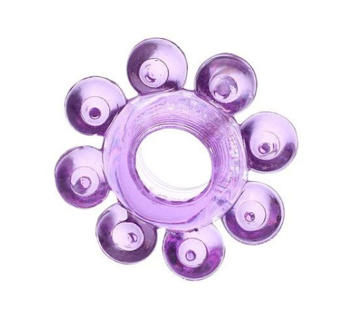 Мягкая фиолетовая гелевая насадка