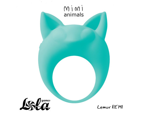 Заказать Зеленое эрекционное кольцо Lemur Remi