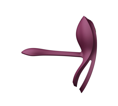 Фиолетовое эрекционное виброкольцо Bayek с пультом ДУ