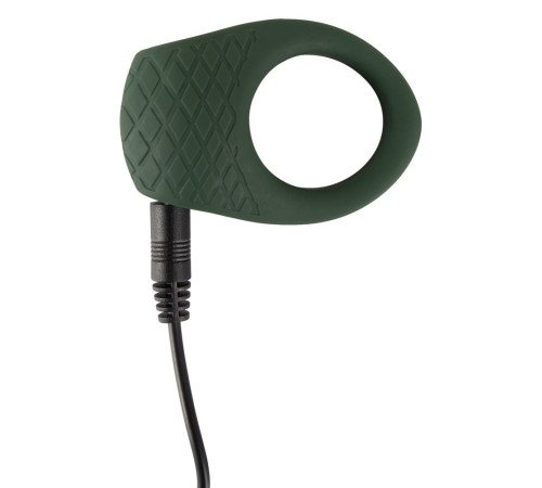 Зеленое эрекционное виброкольцо Luxurious Vibro Cock Ring Зеленое эрекционное виброкольцо Luxurious Vibro Cock Ring
