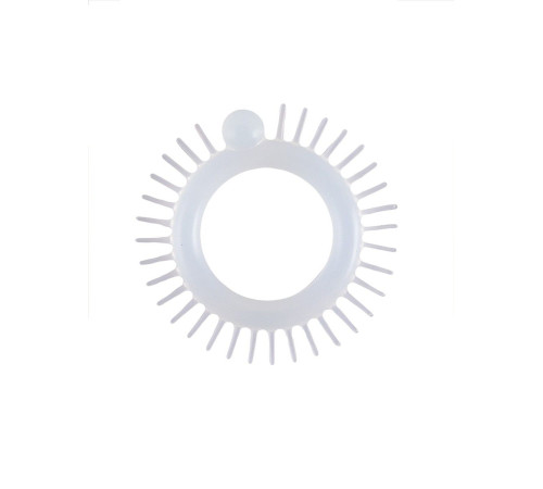 Эластичное эрекционное кольцо с шипиками и шариком