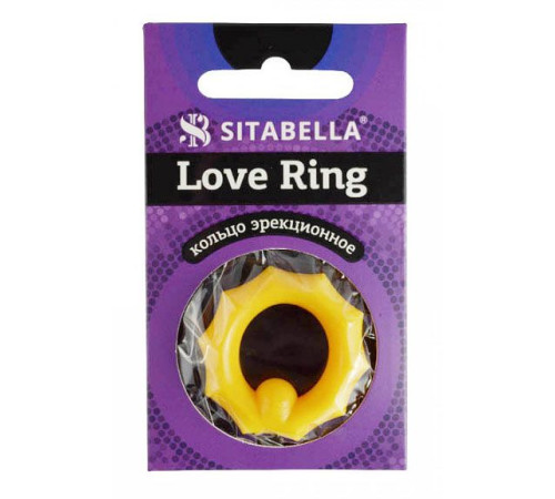 Цветное эрекционное кольцо Love Ring