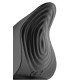 Заказать Черное эрекционное виброкольцо Vibro Lust Ring