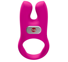 Лиловое эрекционное виброкольцо Nos