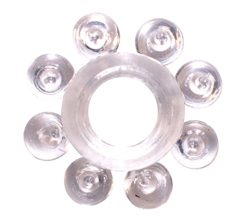 Прозрачное эрекционное кольцо Rings Bubbles